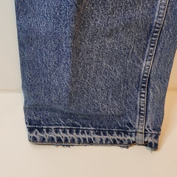 Vintage Tommy Hilfiger Y2K Denim Jeans Medium Wash Large Logo Men's Sz 40/32 - Picture 11 of 16